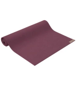 Jade Yoga Harmony Natural Rubber Yoga Mat 68" 5mm Plum