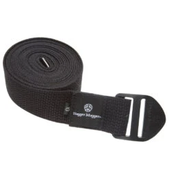 Hugger Mugger 10' Cotton Cinch Yoga Strap -Yoga Balance 1739967660067 black 1a