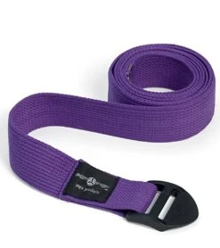 Hugger Mugger 10' Cotton Cinch Yoga Strap -Yoga Balance 1739968446499 purple 1a