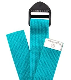 Hugger Mugger 6' Cotton Cinch Yoga Strap 36 Hugger Mugger 6' Cotton Cinch Yoga Strap -Yoga Balance 1739968839715 teal 2a