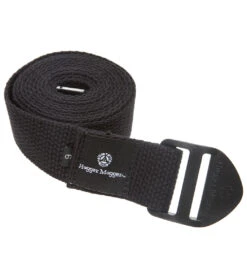 Hugger Mugger 6' Cotton Cinch Yoga Strap 38 Hugger Mugger 6' Cotton Cinch Yoga Strap -Yoga Balance 1739968970787 black 1a