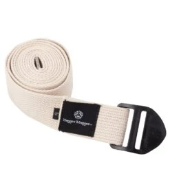 Hugger Mugger 6' Cotton Cinch Yoga Strap 34 Hugger Mugger 6' Cotton Cinch Yoga Strap -Yoga Balance 1739969101859 natural