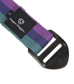 Hugger Mugger 6' Cotton Cinch Yoga Strap Multi Stripe