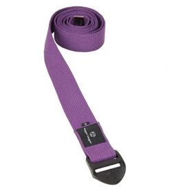Hugger Mugger 6' Cotton Cinch Yoga Strap 30 Hugger Mugger 6' Cotton Cinch Yoga Strap -Yoga Balance 1739969560611 purple 2a 1