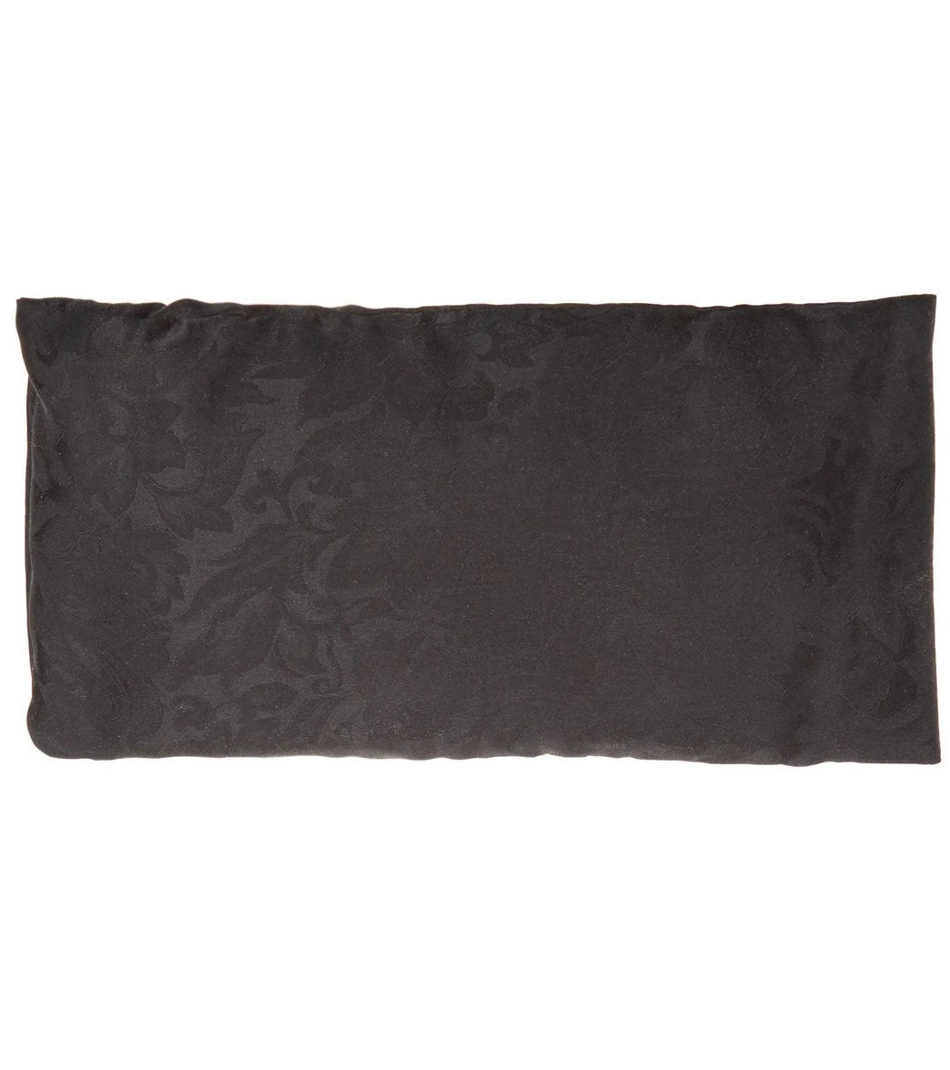 Hugger Mugger Silk Yoga Eye Pillow- Herbal Black 1 Hugger Mugger Silk Yoga Eye Pillow- Herbal Black
