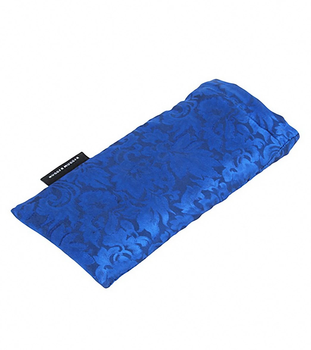 Hugger Mugger Silk Yoga Eye Pillow - Beads Cobalt 1 Hugger Mugger Silk Yoga Eye Pillow - Beads Cobalt