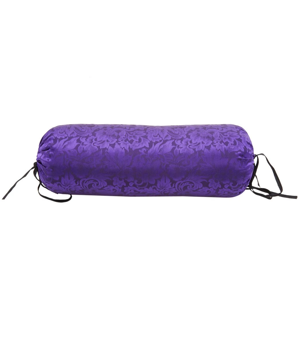 Hugger Mugger Silk Yoga Neck Pillow Hyacinth 1 Hugger Mugger Silk Yoga Neck Pillow Hyacinth