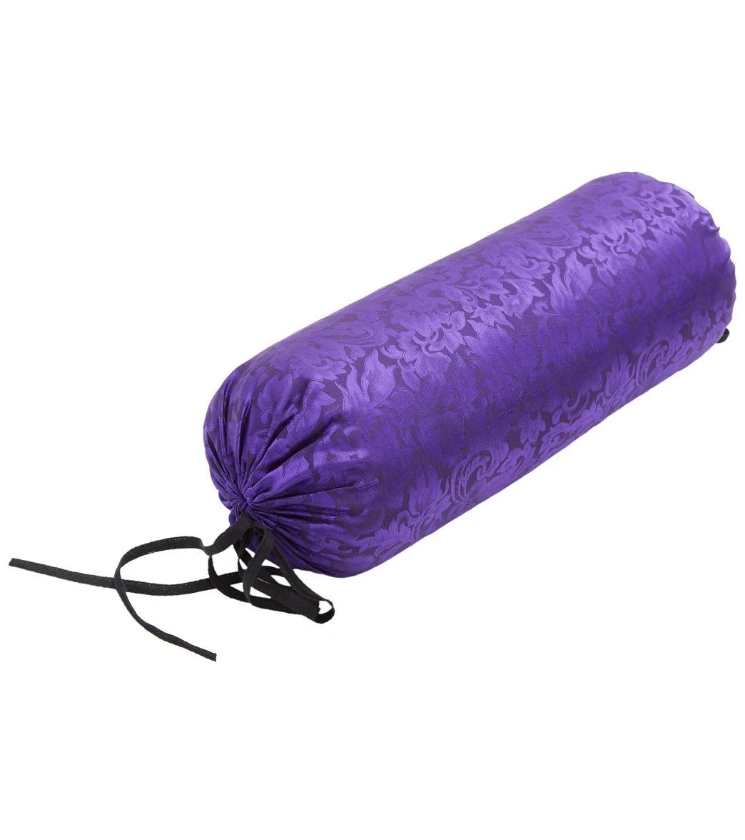 Hugger Mugger Silk Yoga Neck Pillow Hyacinth 2 Hugger Mugger Silk Yoga Neck Pillow Hyacinth - Image 2