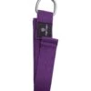Hugger Mugger D-Ring Cotton Yoga Strap 6' Purple