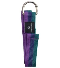 Hugger Mugger D-Ring Cotton Yoga Strap 10' Multi