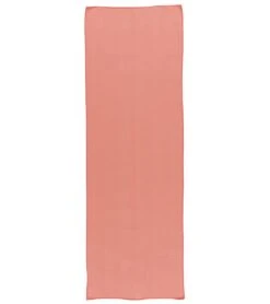 Everyday Yoga Waffle Grip Mat Towel Coral
