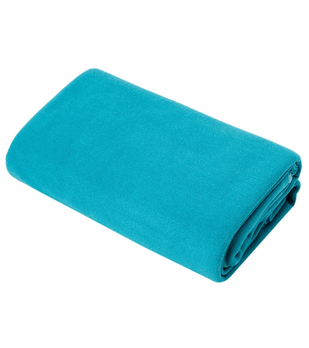 Everyday Yoga Microfiber Mat Towel Peacock 2 Everyday Yoga Microfiber Mat Towel Peacock - Image 2