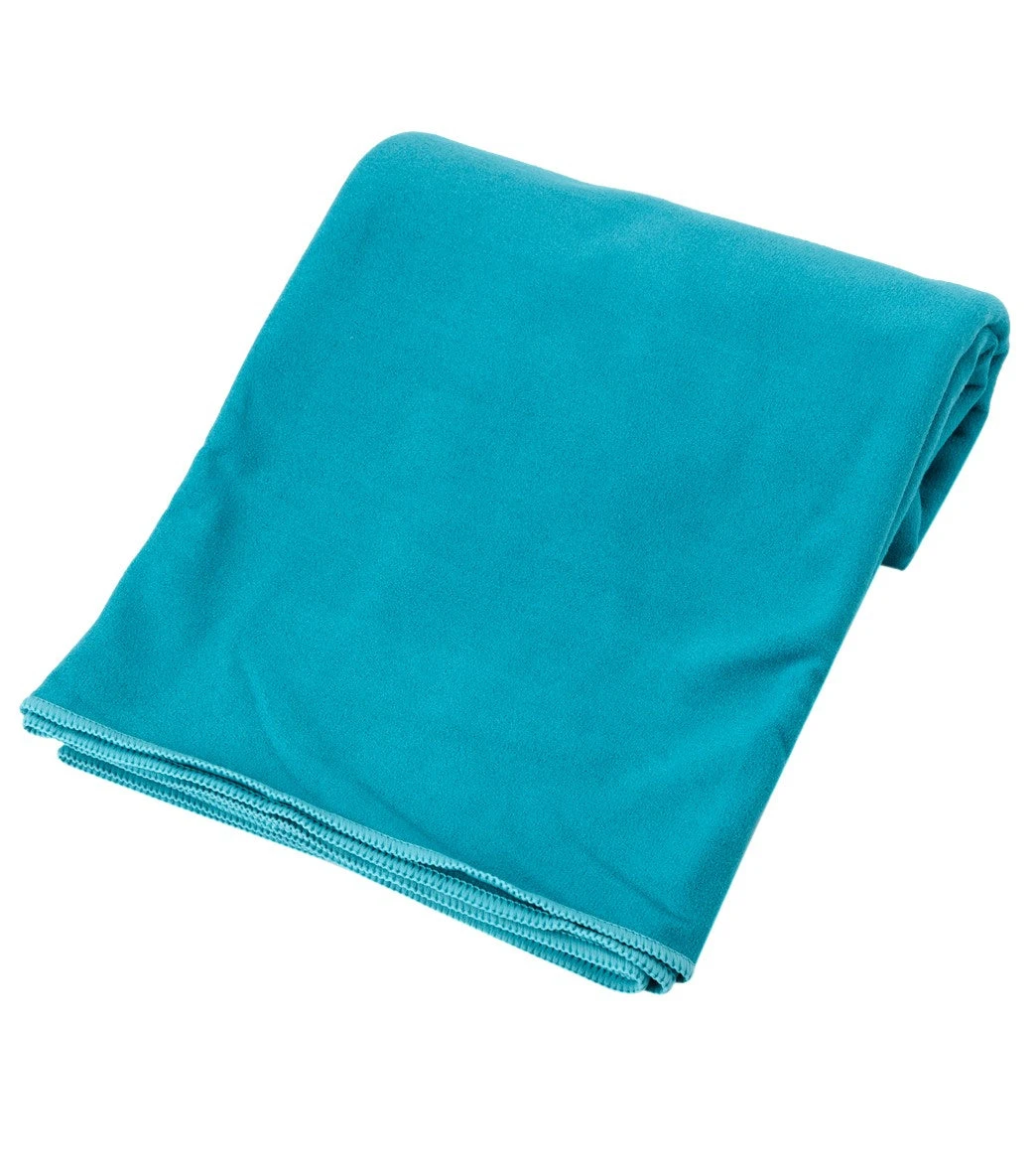 Everyday Yoga Microfiber Mat Towel Peacock 3 Everyday Yoga Microfiber Mat Towel Peacock - Image 3