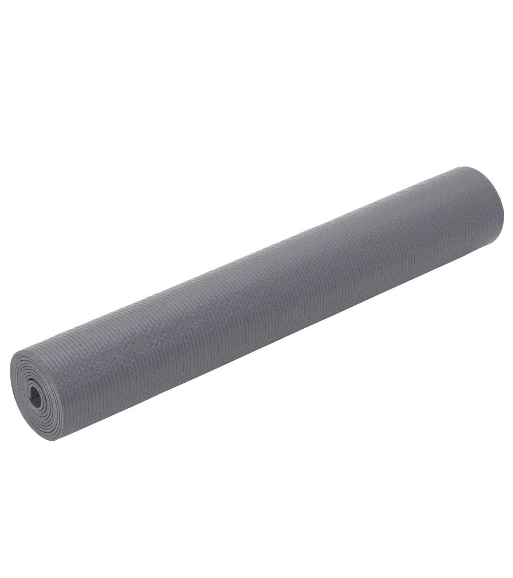 Hugger Mugger Tapas Original Extra Long Yoga Mat 80" 3mm Gray 3 Hugger Mugger Tapas Original Extra Long Yoga Mat 80" 3mm Gray - Image 3