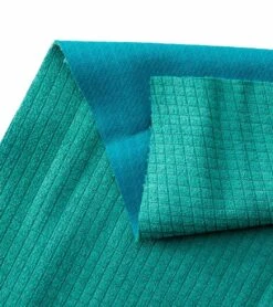 Gaiam No Slip Yoga Mat Towel Turquoise Sea -Yoga Balance 1740090408995 turquoisesea 4a