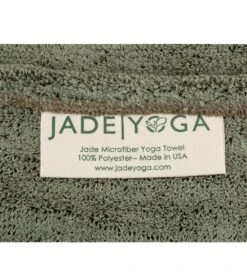 Jade Yoga Microfiber Yoga Hand Towel 24" Olive Green -Yoga Balance 1740129140771 olivegreen 4a