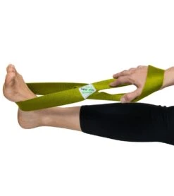 Infinity Strap Organic Bamboo Medium 16" Yoga Strap -Yoga Balance 1740155748387 olive 3a 1