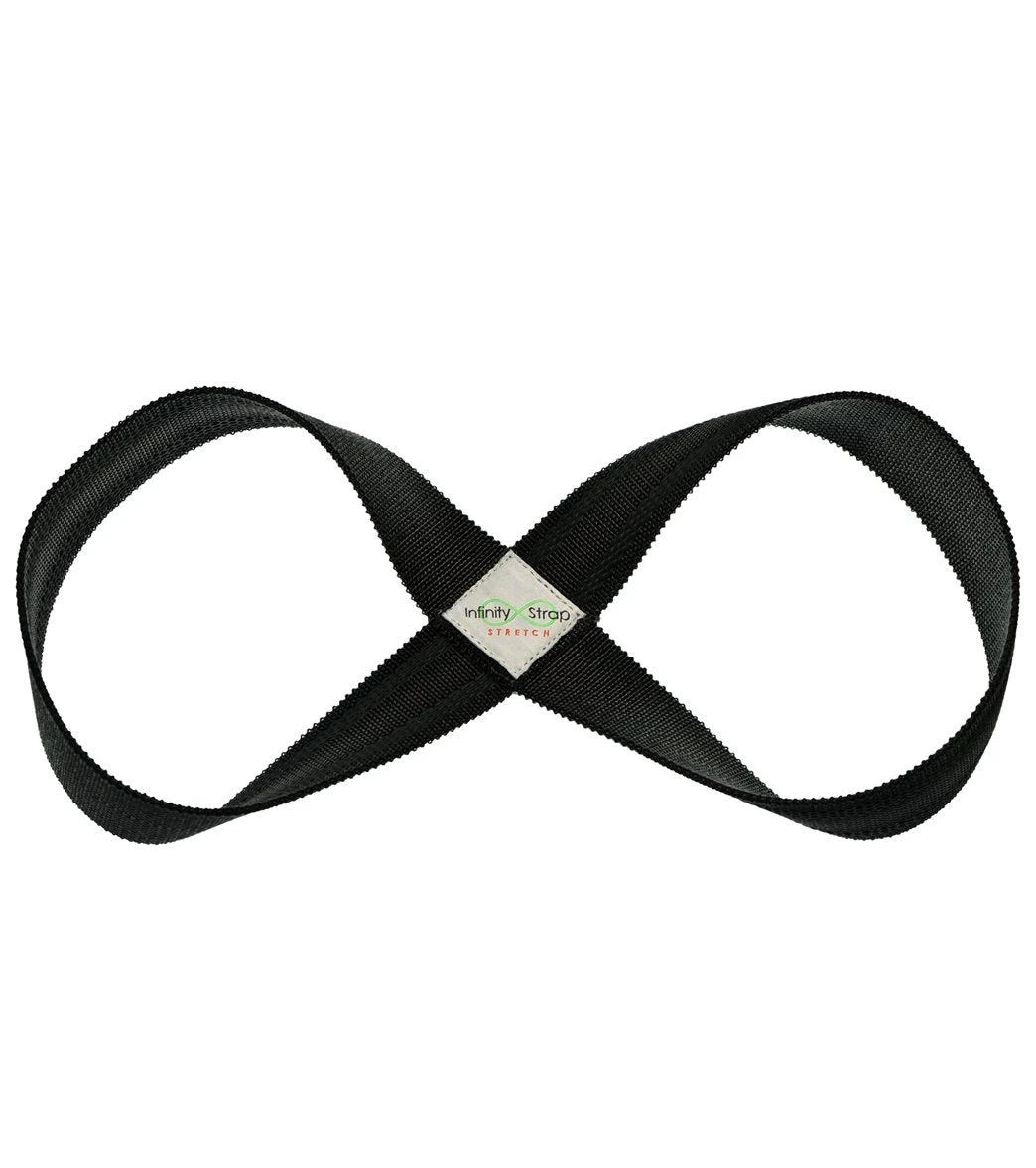 Infinity Strap Stretch Small 13"-16" Yoga Strap Onyx 1 Infinity Strap Stretch Small 13"-16" Yoga Strap Onyx