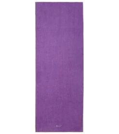 Gaiam Stay Put Yoga Mat Towel Purple -Yoga Balance 1740227084323 purple