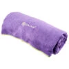 Gaiam Stay Put Yoga Mat Towel Purple