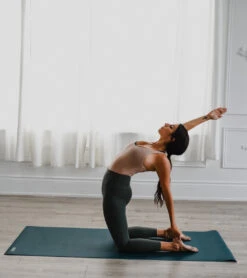 B Yoga Strong Mat 71" 6mm Saffron -Yoga Balance 1740319916067 saffron 6a