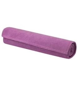 Gaiam Grippy Yoga Mat Towel Sparking Grape -Yoga Balance 1740352585763 sparkinggrape 3a