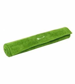 Gaiam Grippy Yoga Mat Towel Apple Green -Yoga Balance 1740710019107 applegreen