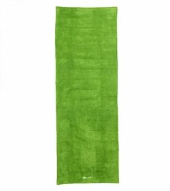 Gaiam Grippy Yoga Mat Towel Apple Green -Yoga Balance 1740710019107 applegreen 4a