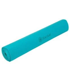 Gaiam 2-Color Yoga Mat 68" 4mm -Yoga Balance 1741193904163 turquoisesea 2a