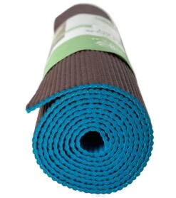 Gaiam 2-Color Yoga Mat 68" 4mm -Yoga Balance 1741194100771 earthsky 4a