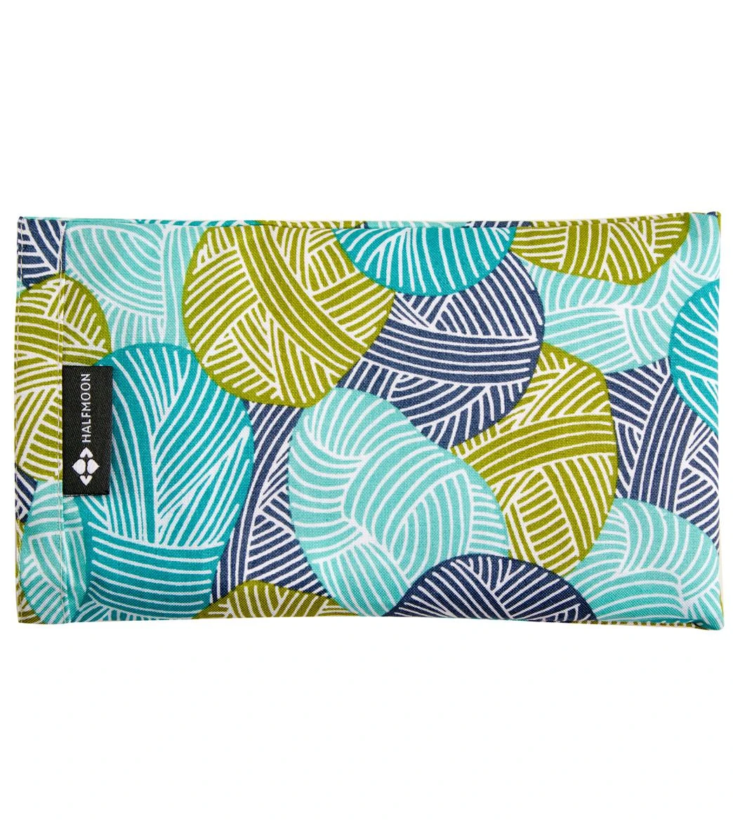 Halfmoon Cotton Yoga Eye Pillow Lavender - Unwind Blue 1 Halfmoon Cotton Yoga Eye Pillow Lavender - Unwind Blue