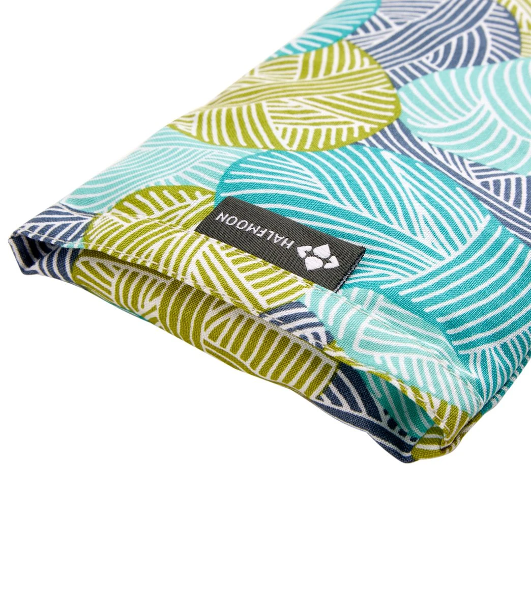 Halfmoon Cotton Yoga Eye Pillow Lavender - Unwind Blue 3 Halfmoon Cotton Yoga Eye Pillow Lavender - Unwind Blue - Image 3