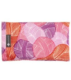 Halfmoon Cotton Yoga Eye Pillow Unscented - Unwind Pink