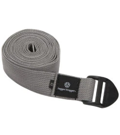 Hugger Mugger Cotton Cinch Strap 10 Ft -Yoga Balance 4818861490219 gray 1