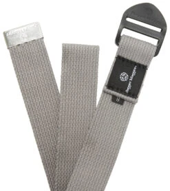Hugger Mugger Cotton Cinch Strap 8 Ft Gray