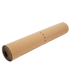 Everyday Yoga Alignment Cork Yoga Mat 72 X 26 Inch 5mm Natural Cork With Rubber