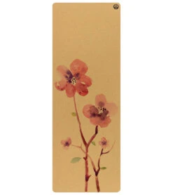 Yoloha Aura Cork Yoga Mat 72" -Yoga Balance 4839054409771 blossom
