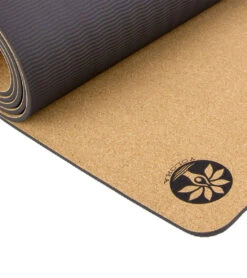 Yoloha Aura Cork Yoga Mat 72" -Yoga Balance 4839054573611 plain 2a