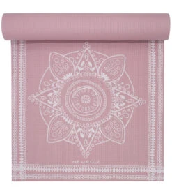 Oak And Reed 4mm Yoga Mat, Medallion Tapestry Mauve -Yoga Balance 6554175438891 mauve 4a