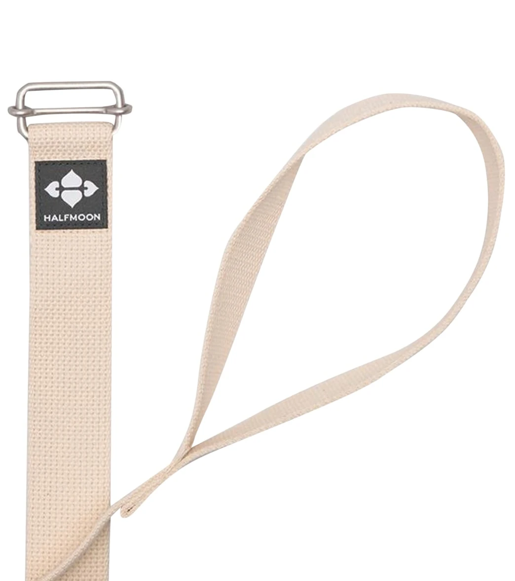 Halfmoon 8' Organic Cotton Loop Strap Natural 2 Halfmoon 8' Organic Cotton Loop Strap Natural - Image 2