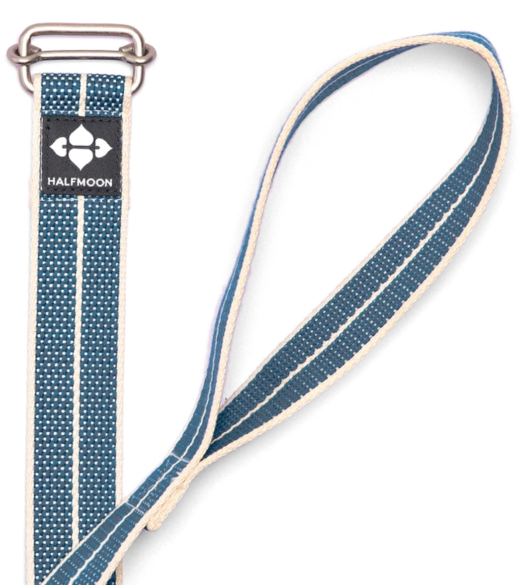 Halfmoon 8' Organic Cotton Loop Strap Ink Weave 2 Halfmoon 8' Organic Cotton Loop Strap Ink Weave - Image 2