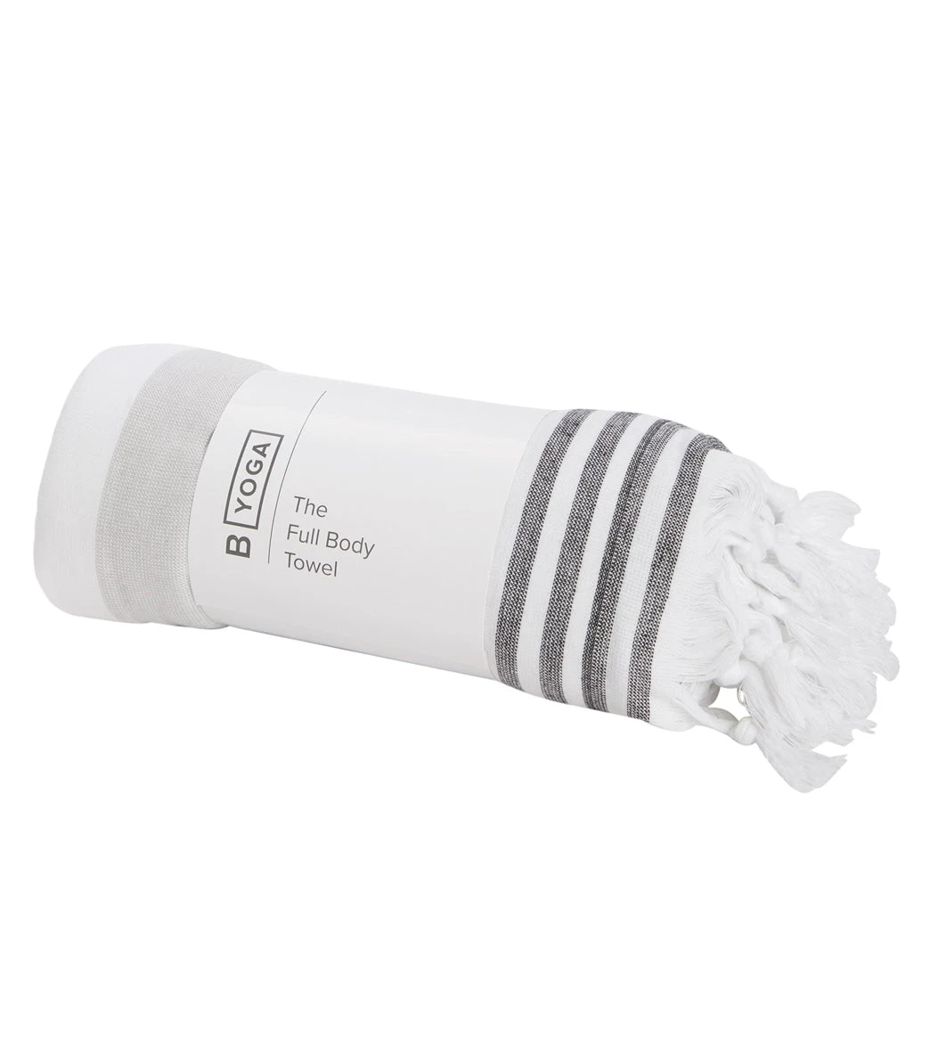 B Yoga The Full Body Towel Shadow Stripe 2 B Yoga The Full Body Towel Shadow Stripe - Image 2