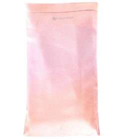Halfmoon Crystal Collection Silk Eye Pillow -Yoga Balance 6568561901611 rosequartz 1a
