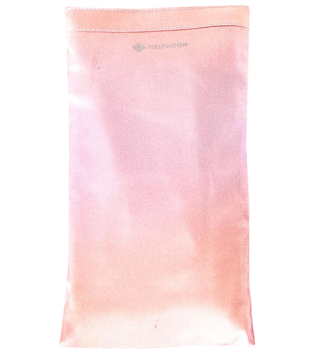 Halfmoon Crystal Collection Silk Eye Pillow Rose Quartz 2 Halfmoon Crystal Collection Silk Eye Pillow Rose Quartz - Image 2
