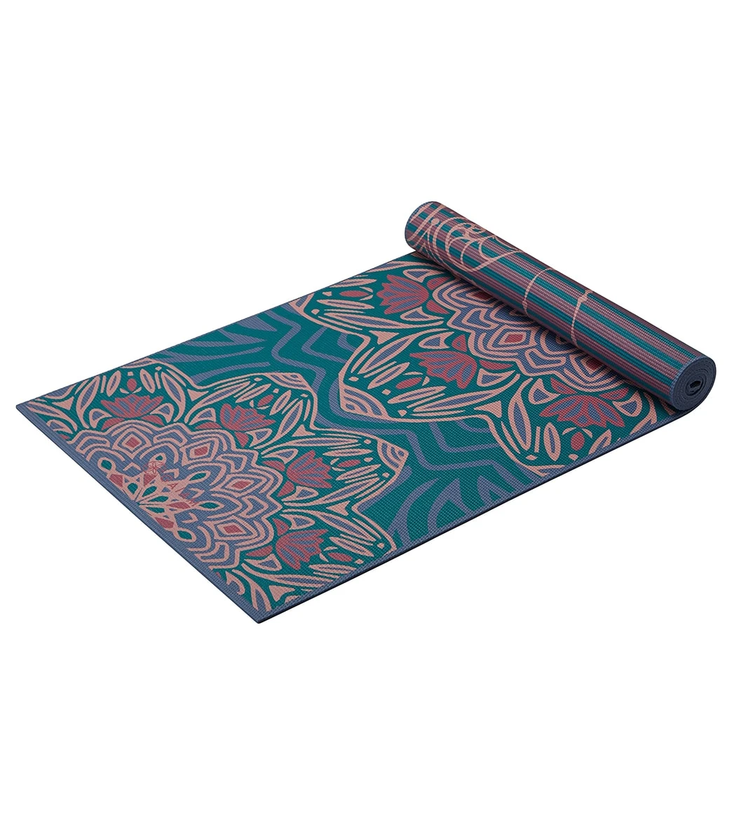 Gaiam 6mm Premium Reversible Yoga Mat Jade Salutation 2 Gaiam 6mm Premium Reversible Yoga Mat Jade Salutation - Image 2