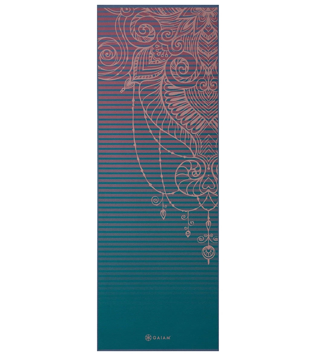 Gaiam 6mm Premium Reversible Yoga Mat Jade Salutation 3 Gaiam 6mm Premium Reversible Yoga Mat Jade Salutation - Image 3