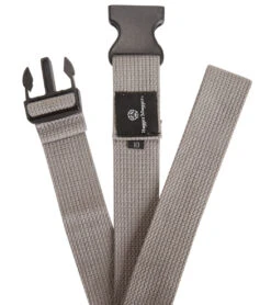 Hugger Mugger 10' Quick Release Yoga Strap Grey