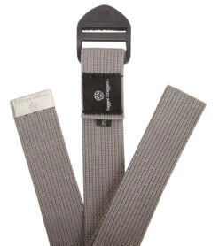 Front Page 55 Hugger Mugger 6' Cotton Cinch Yoga Strap Grey