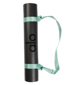 Alo Yoga Strap And Mat Carry Strap Honeydew -Yoga Balance 6765704314923 honeydew 4a