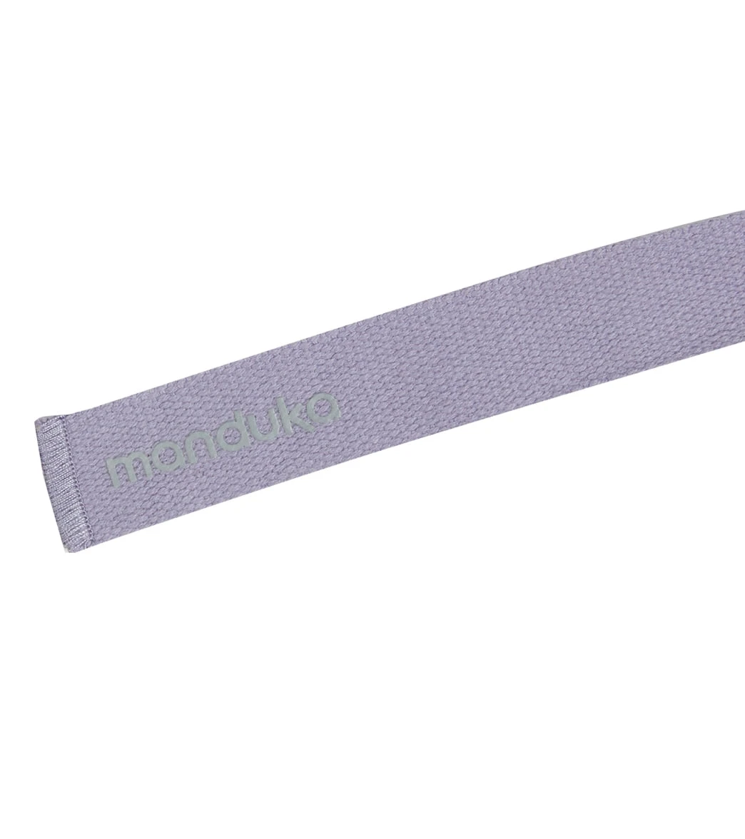 Manduka Unfold 2.0 6 Foot Yoga Strap Lavender 1 Manduka Unfold 2.0 6 Foot Yoga Strap Lavender